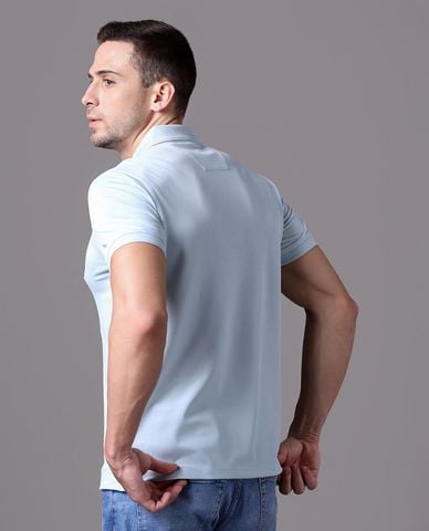  JOCKEY - Áo polo nam tay ngắn thêu logo Full Boy 