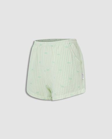  JOCKEY - Quần short kate nữ mặc nhà kẻ sọc 