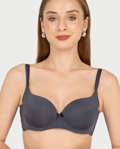  MISAKI - Áo ngực full cup trơn mút mỏng 