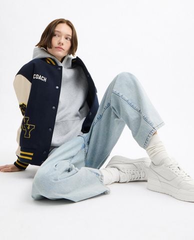  COACH - Giày sneakers nữ cổ thấp Soho 