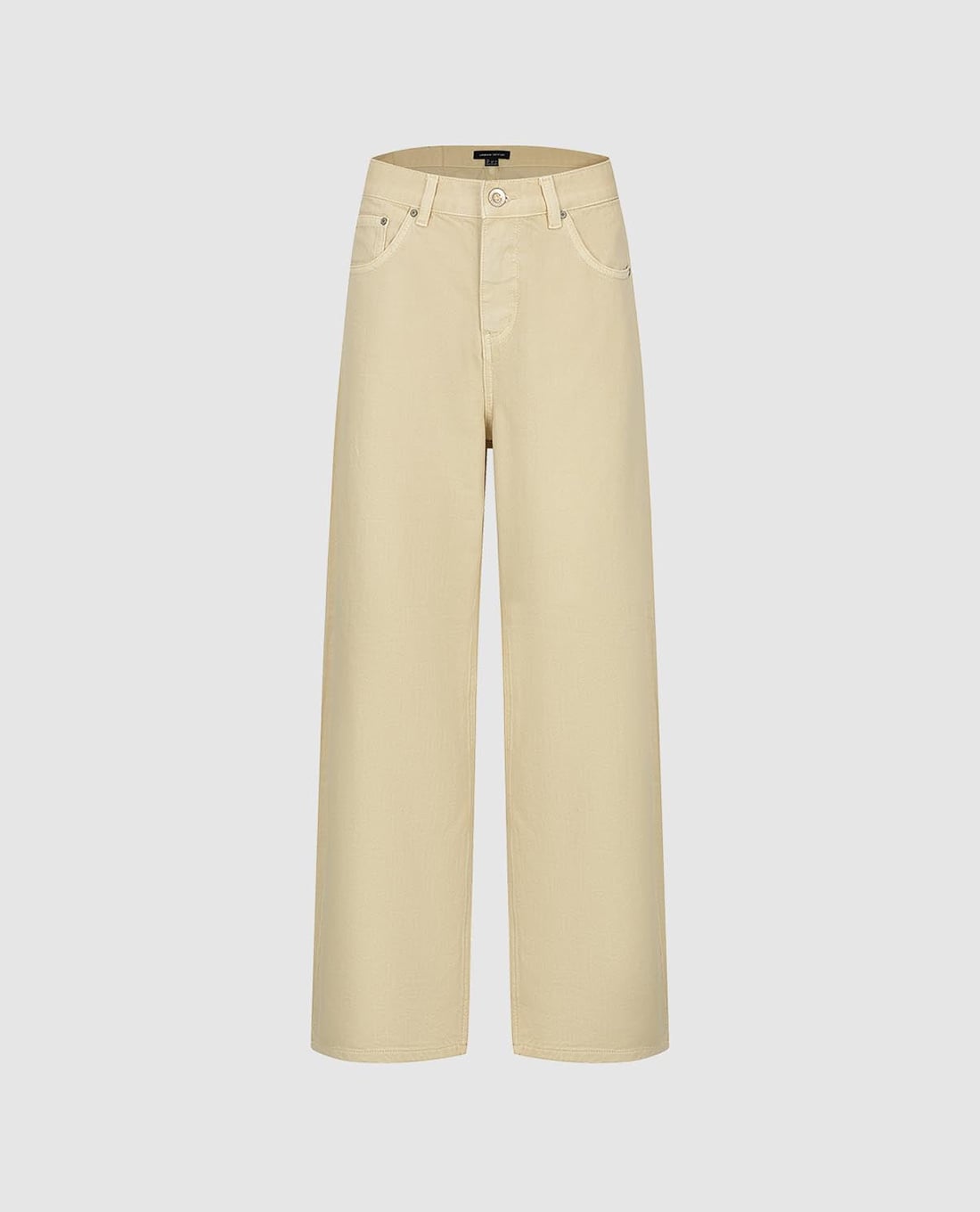 URBAN REVIVO - Quần jeans nữ ống rộng thanh lịch