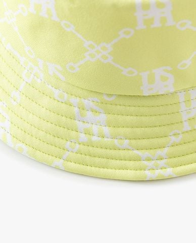  USPA - Nón bucket unisex họa tiết monogram 