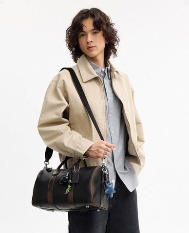  COACH - Túi đeo chéo nam Compass Bag 35 In Loved With Charms 