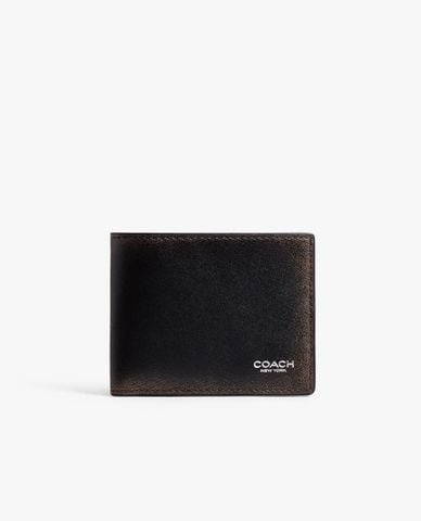  COACH - Ví nam dáng ngắn Slim In Loved Leather 