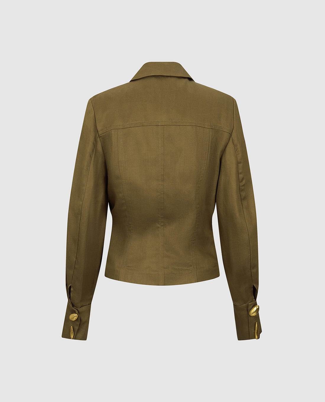 URBAN REVIVO Áo khoác blazer nữ phom ôm thanh lịch - áo vest nữ công sở tại Maison Online