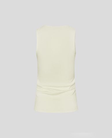  URBAN REVIVO - Áo sát nách nữ nhún vai 