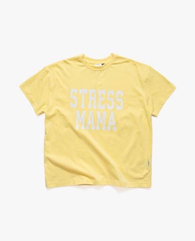  STRESSMAMA - Áo thun unisex cổ tròn tay ngắn SSMA Basic 
