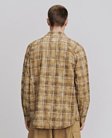  URBAN REVIVO - Áo sơ mi nam tay dài kẻ caro 