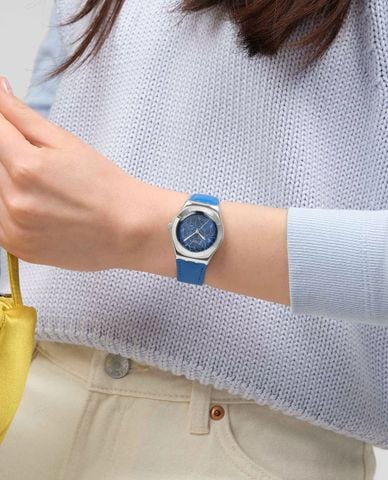  SWATCH - Đồng hồ unisex Blue Petal Promise 33mm 