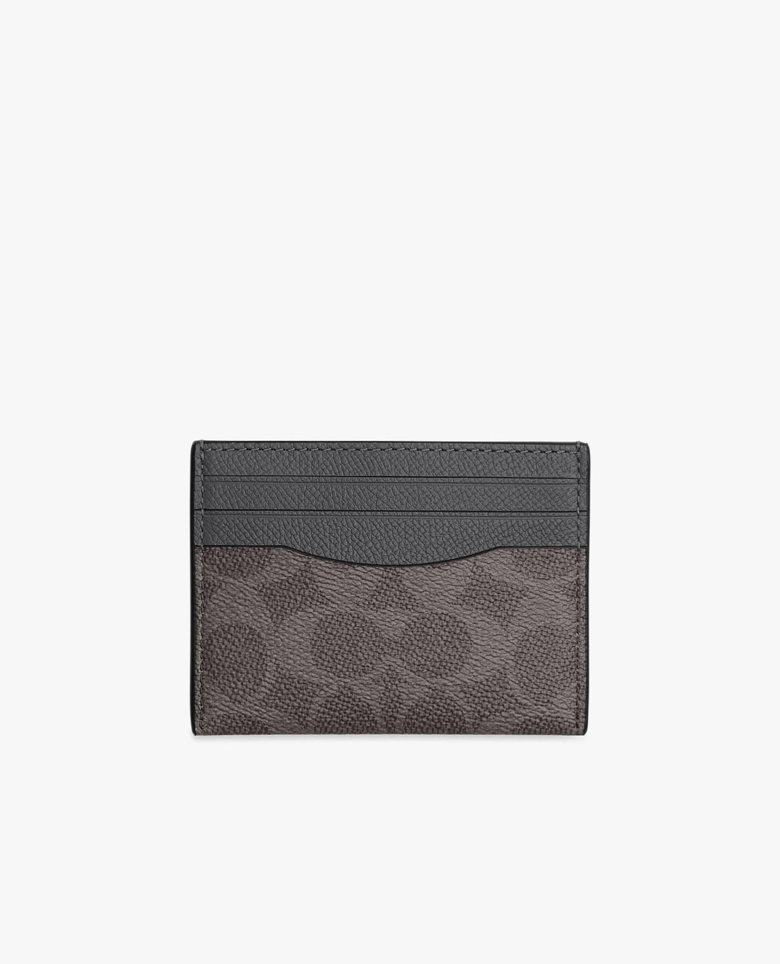 COACH - Ví đựng thẻ nam Signature Canvas