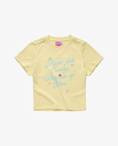 BAD RABBIT CLUB - Áo thun nữ cổ tròn tay ngắn Summer 