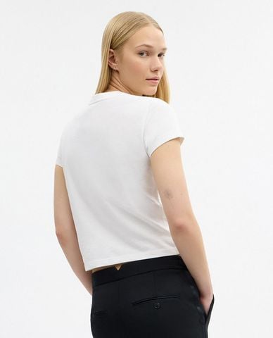  COACH - Áo thun nữ cổ tròn tay ngắn Airbrush 90's 