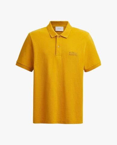  COACH - Áo polo nam cổ bẻ tay ngắn Horse And Carriage Classic 