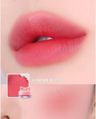  YNM - Son môi & má hồng Lip & Cheek Blurry Pudding Pot 