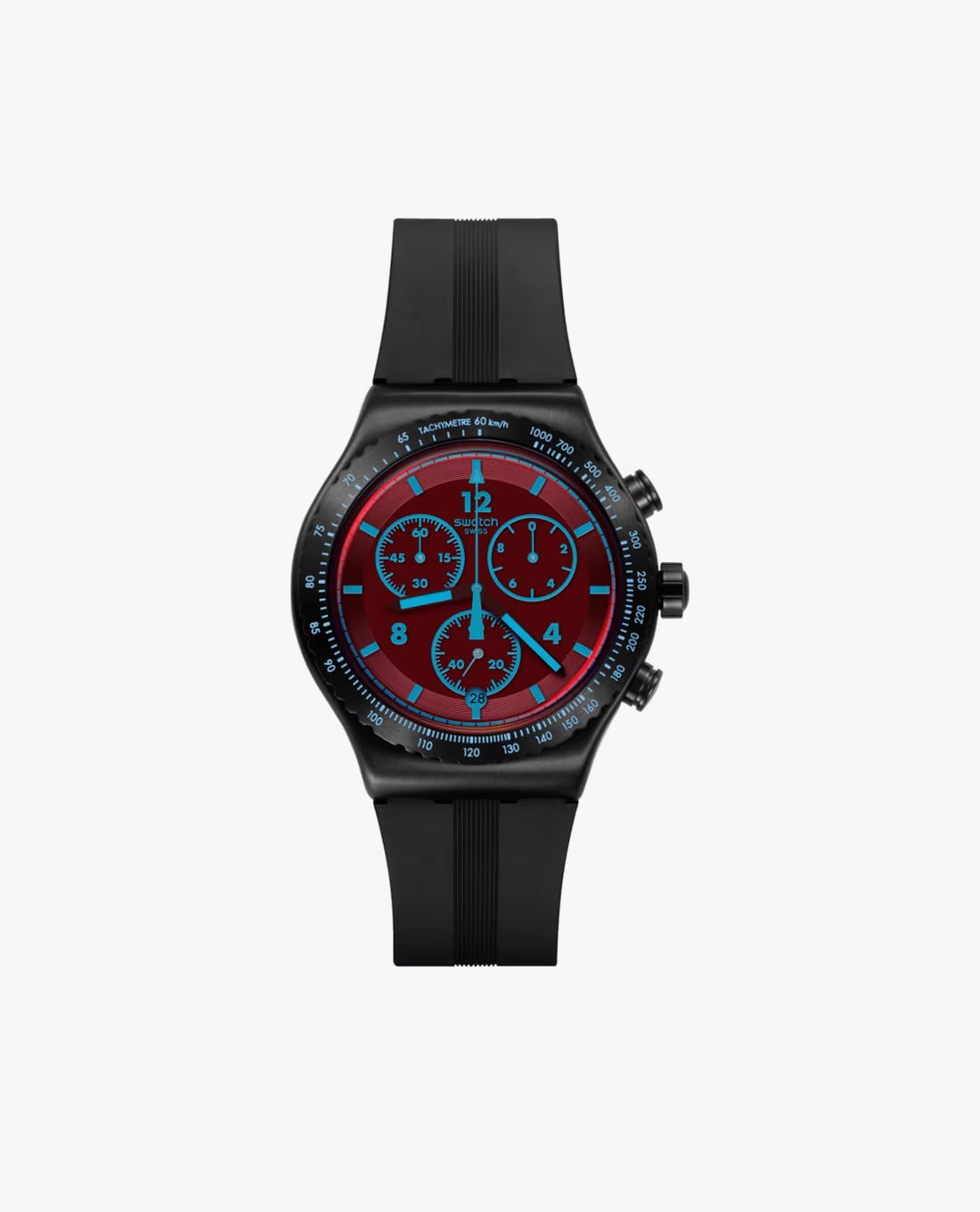 SWATCH - Đồng hồ unisex Crimson Mystique 43mm