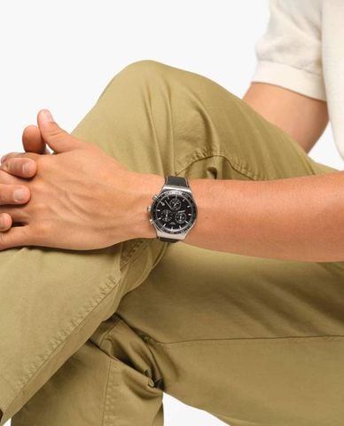  SWATCH - Đồng hồ unisex Irony At Night 43mm 