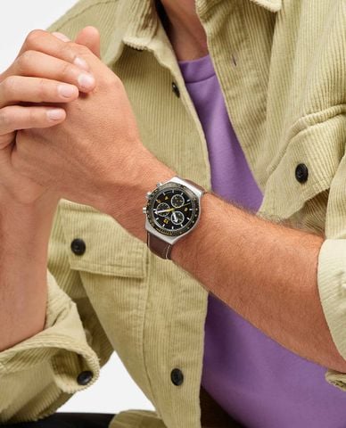  SWATCH - Đồng hồ unisex Canyon Chaser 43mm 