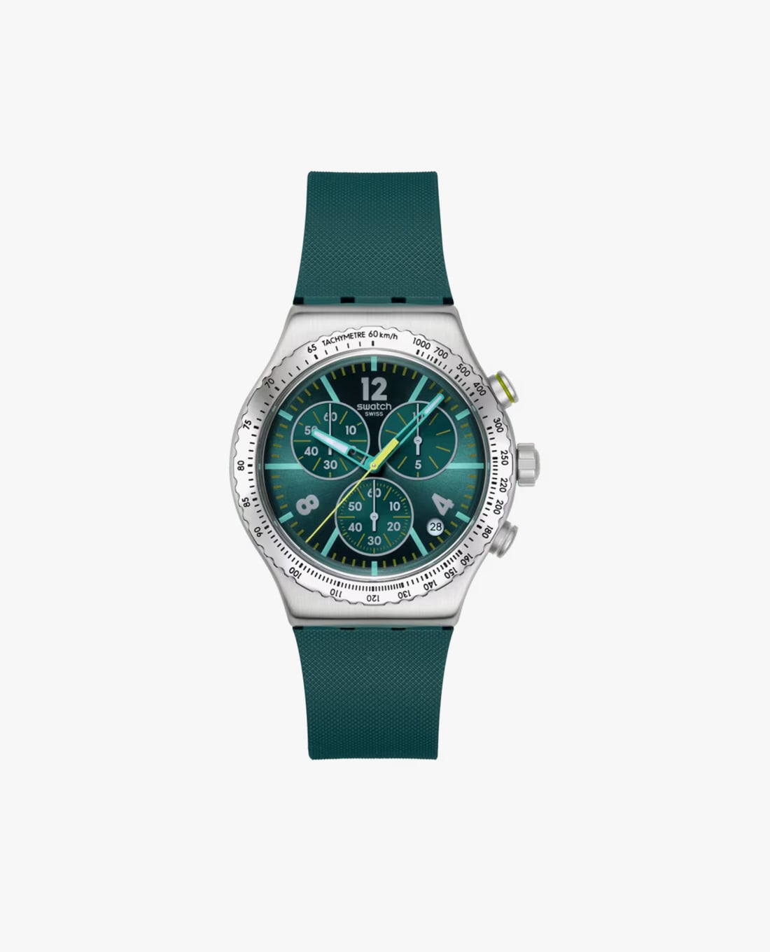 SWATCH - Đồng hồ unisex Greenshift Glow 43mm