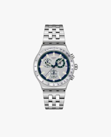  SWATCH - Đồng hồ unisex Midnight In The Mirror 43mm 