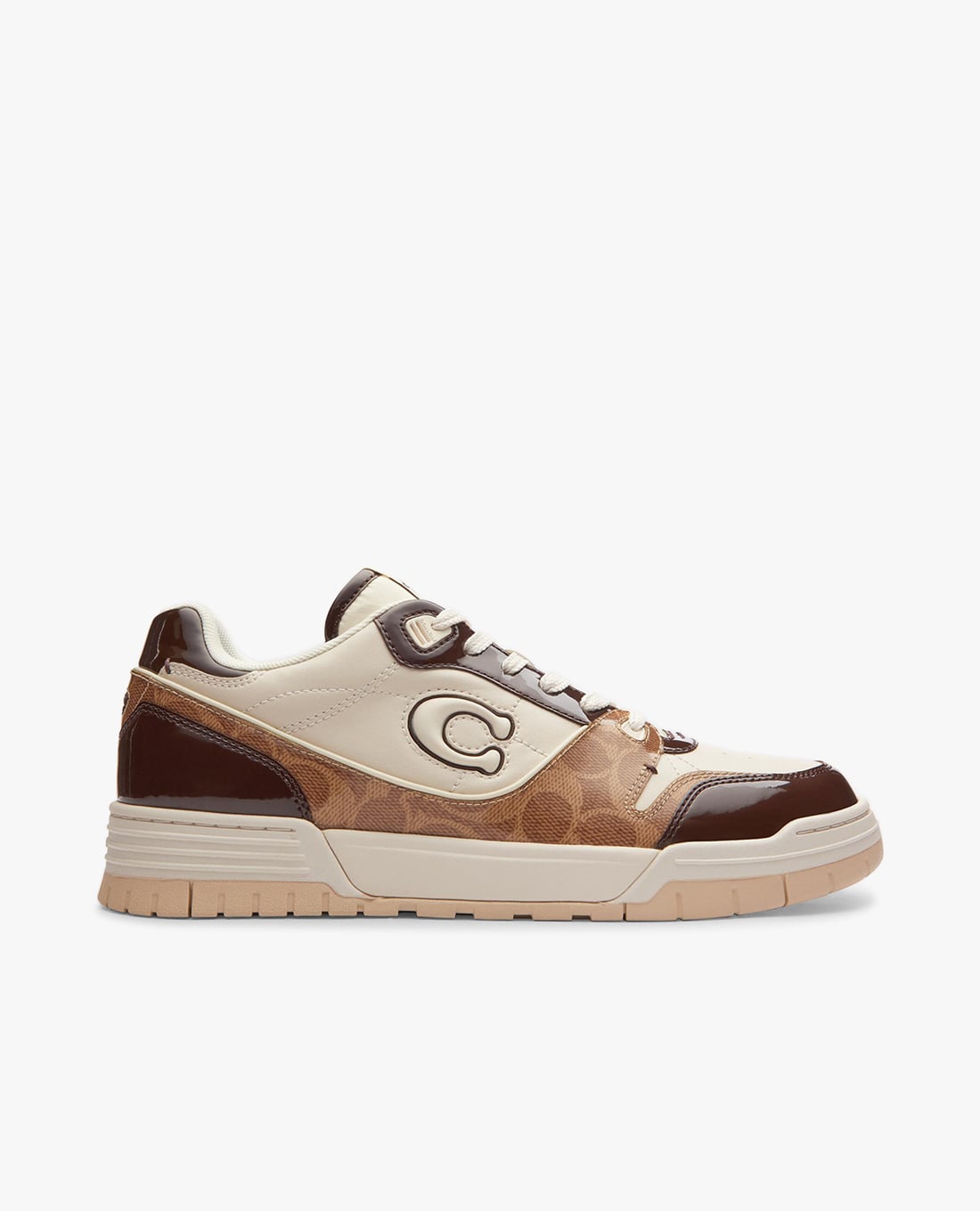 COACH - Giày sneakers nam cổ thấp Soho With Patent Signature