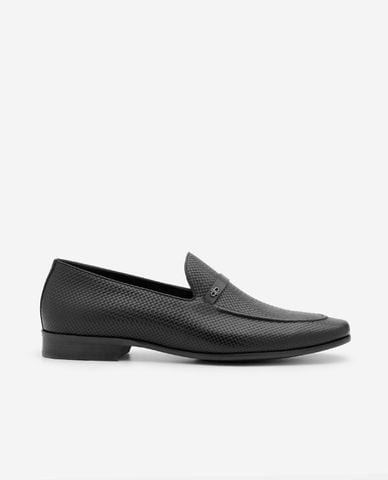  PEDRO - Giày lười nam mũi tròn Woven Leather 