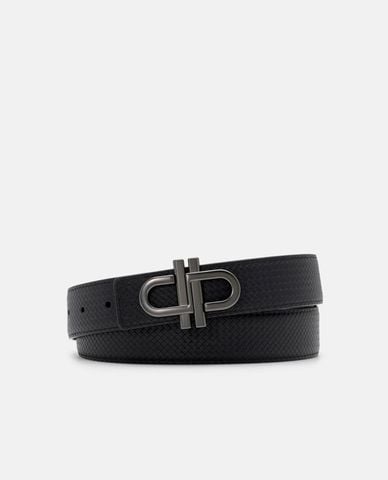  PEDRO - Thắt lưng nam bản vừa Leather Reversible 