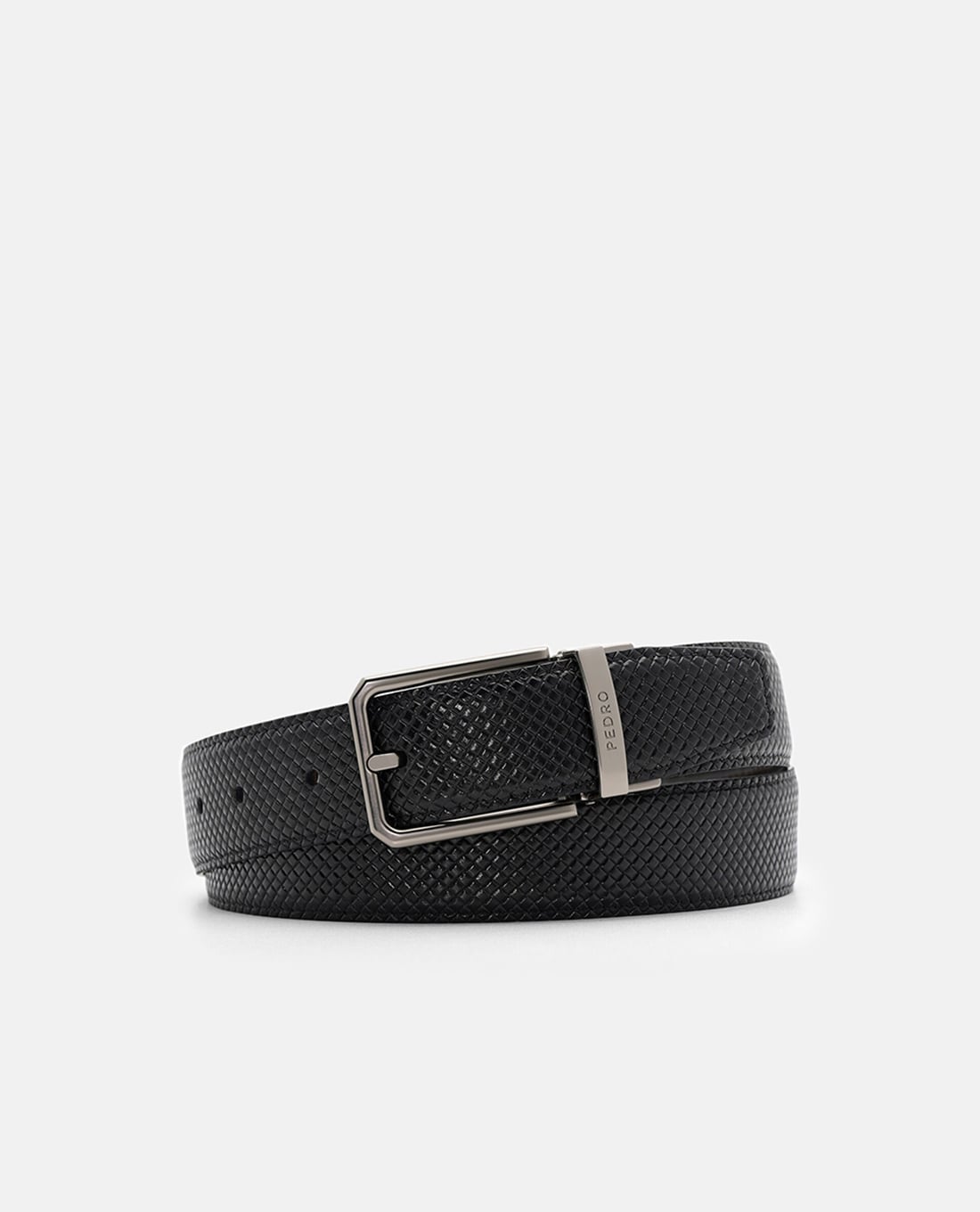 PEDRO - Thắt lưng nam bản vừa Leather Reversible