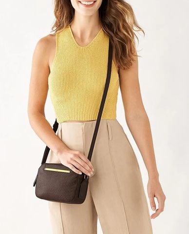  FOSSIL - Túi đeo chéo nữ phom chữ nhật Liza 