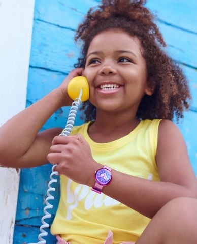  FLIK FLAK - Đồng hồ trẻ em Stripy Glitt 31.85mm 