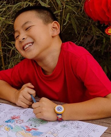  FLIK FLAK - Đồng hồ trẻ em Year Of The Snake 31.85mm 