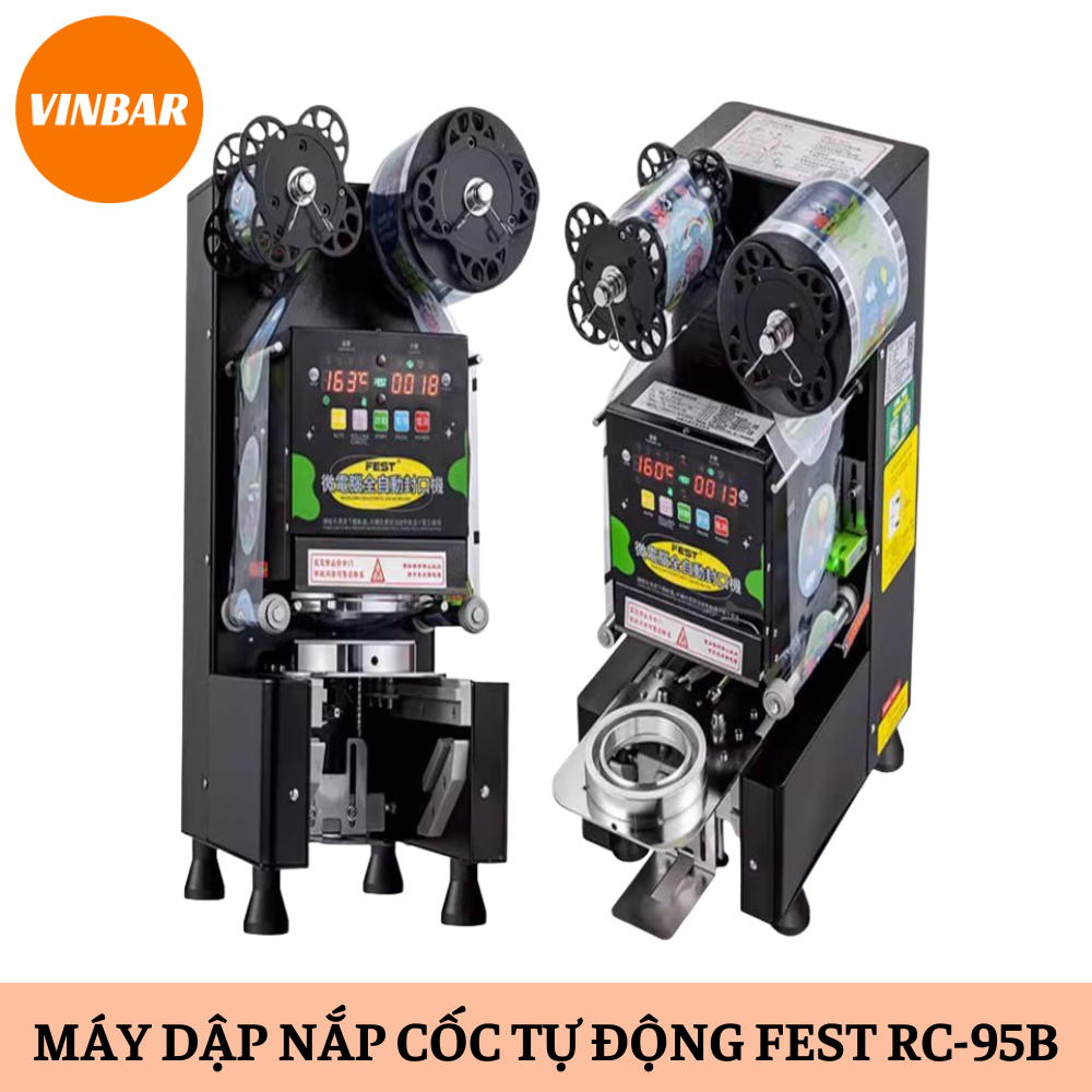 MÁY DẬP NẮP CỐC TỰ ĐỘNG FEST RC-95B