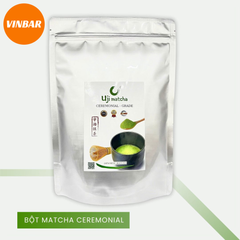 BỘT TRÀ XANH/MATCHA UJI 500GR/CEREMONIAL GRADE (20 GÓI/THÙNG)
