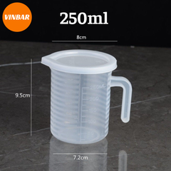 CA ĐONG NHỰA 250ML CÓ NẮP