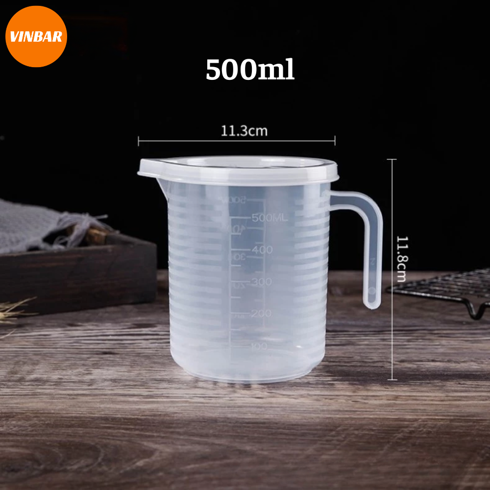 CA ĐONG NHỰA 500ML CÓ NẮP