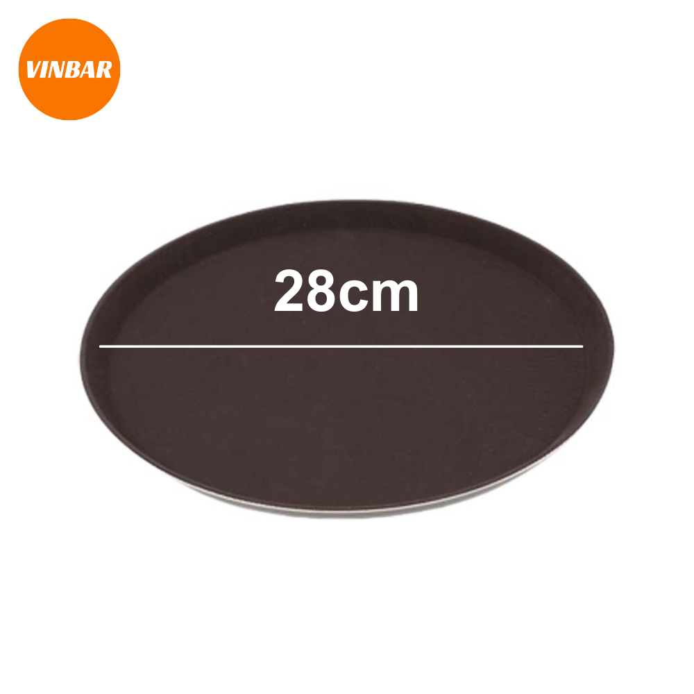 KHAY PHỤC VỤ TRÒN CHỐNG TRƯỢT 28CM