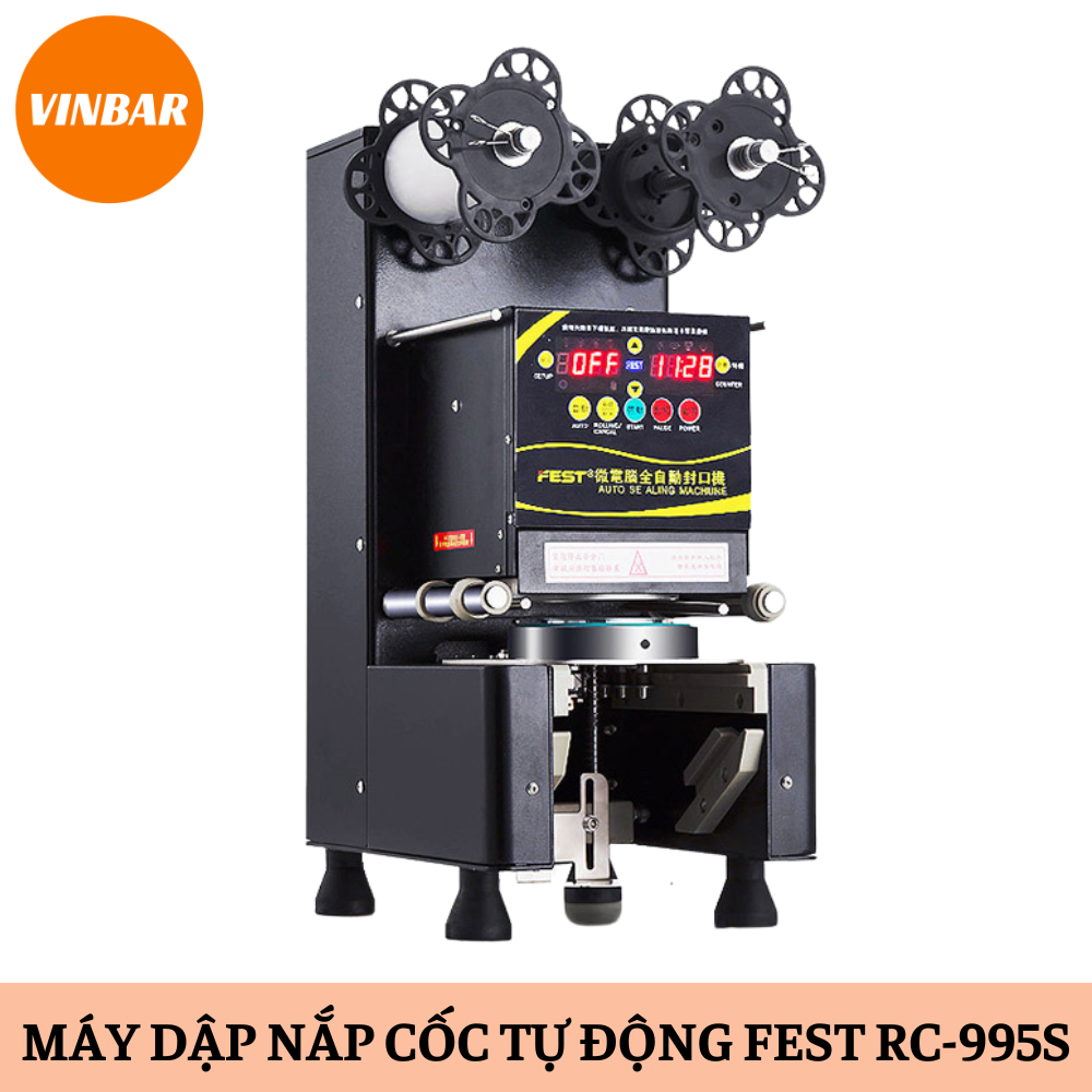 MÁY DẬP NẮP CỐC TỰ ĐỘNG FEST RC - 995S