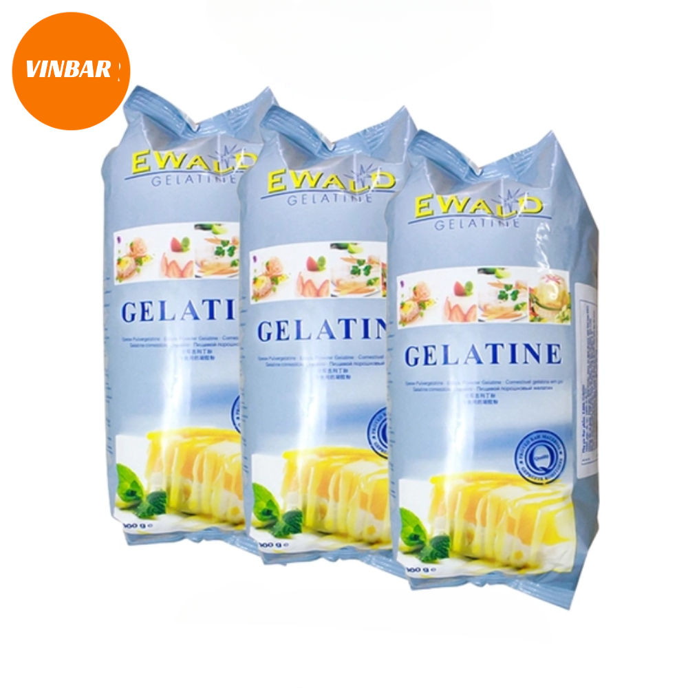BỘT GELATIN EWALD ĐỨC 1KG (12 GÓI/THÙNG )