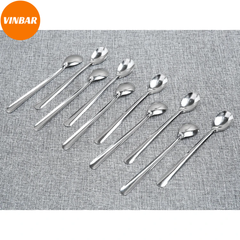 BỘ 10 MUỖNG CÀ PHÊ INOX DÀI 18.5CM (LOẠI DÀY)