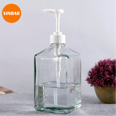BÌNH THỦY TINH CHỨA SIRO 1100ML CÓ VÒI XỊT