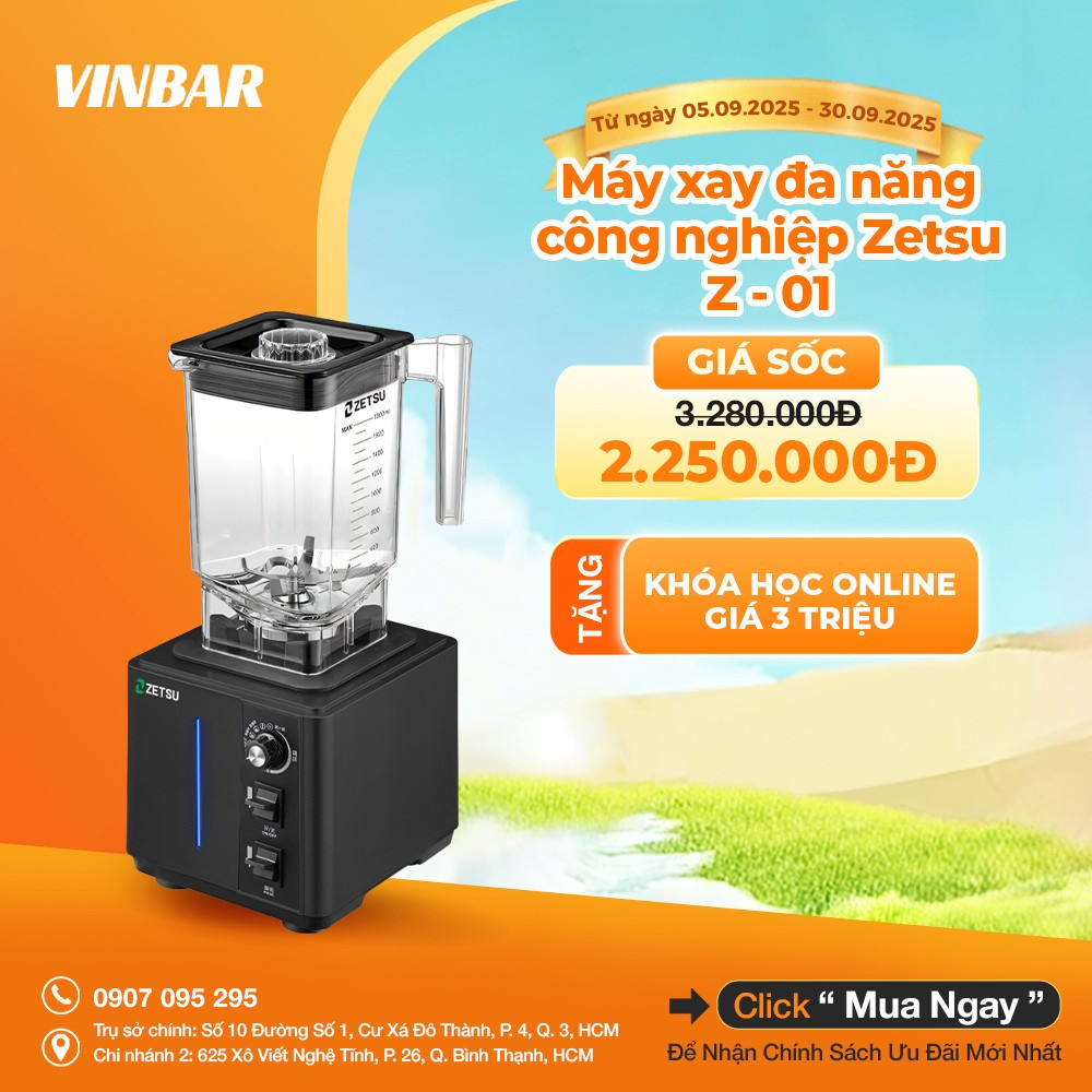 MÁY XAY CÔNG NGHIỆP ZETSU Z-01