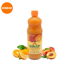 NƯỚC ÉP CAM ĐÀO SUN UP 850ML (6 CHAI/THÙNG)