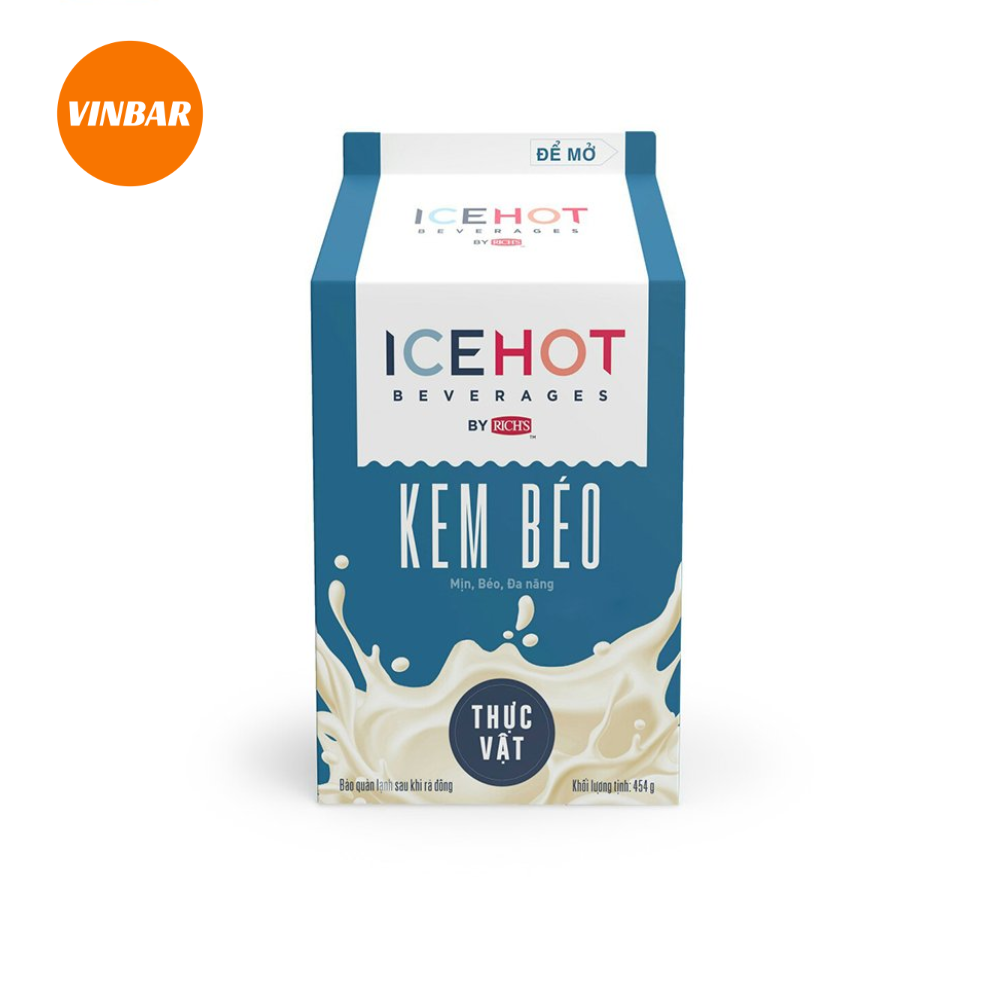 KEM BÉO THỰC VẬT ICEHOT CREAMER 454GR