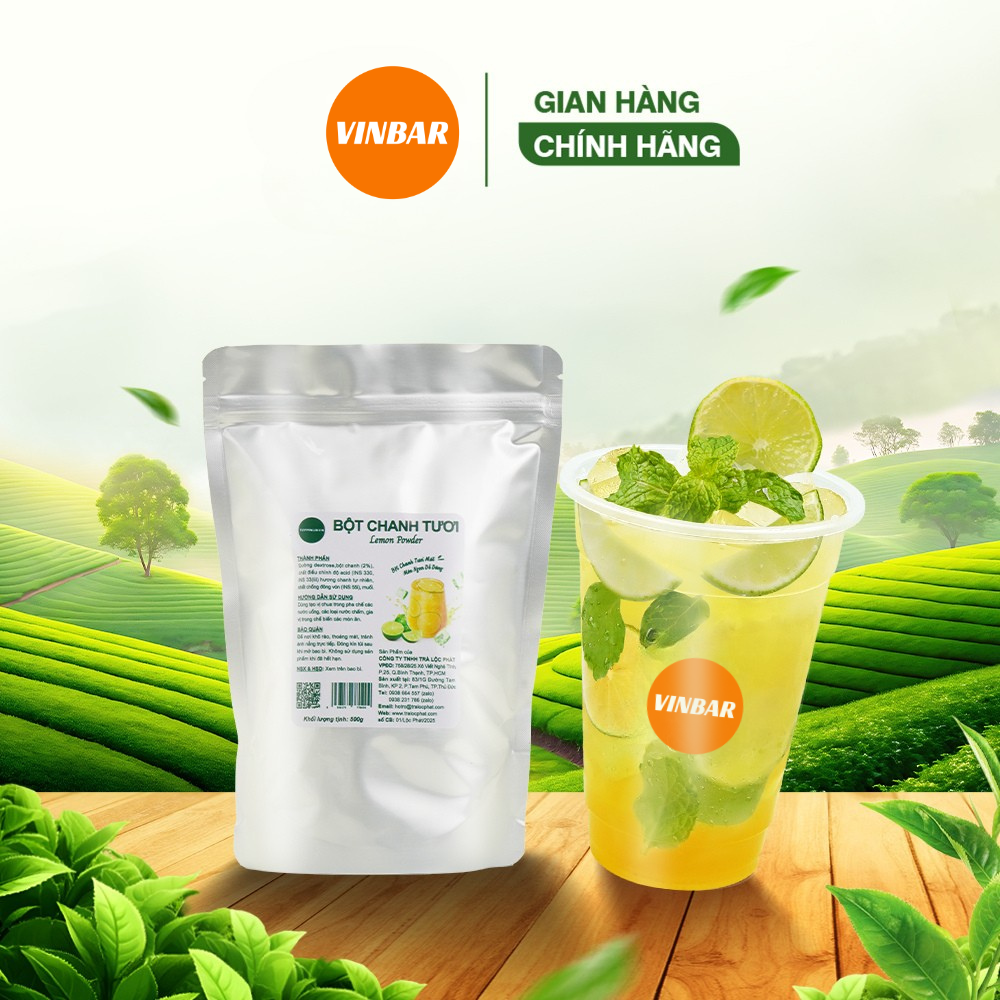 BỘT CHANH TƯƠI TOPPINGREEN 500GR