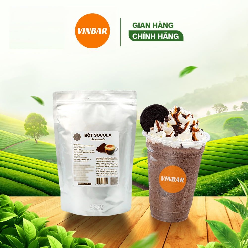 BỘT SOCOLA TOPPINGREEN 1KG