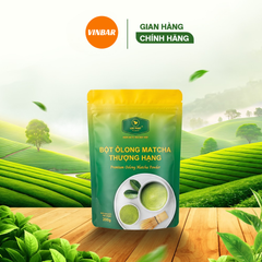 BỘT ÔLONG MATCHA THƯỢNG HẠNG LỘC PHÁT 200GR (60 GÓI/THÙNG) (MUA THÙNG GIẢM 3K/GÓI)