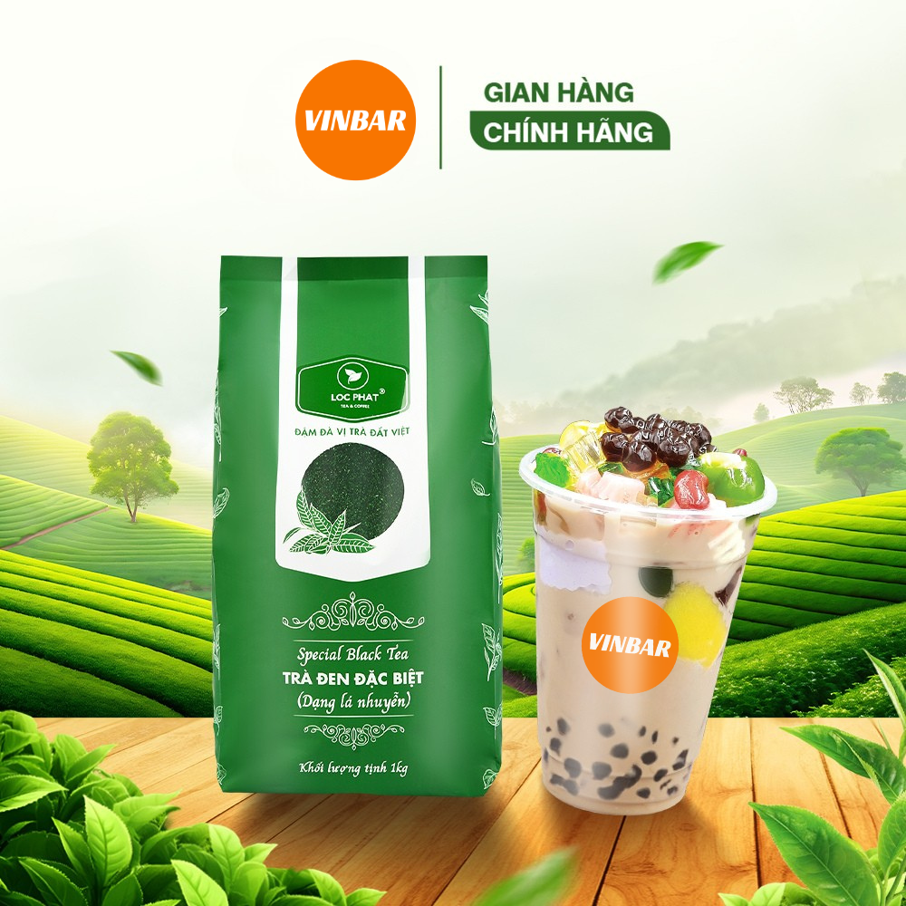 TRÀ ĐEN ĐẶC BIỆT LÁ NHUYỄN LỘC PHÁT 1KG