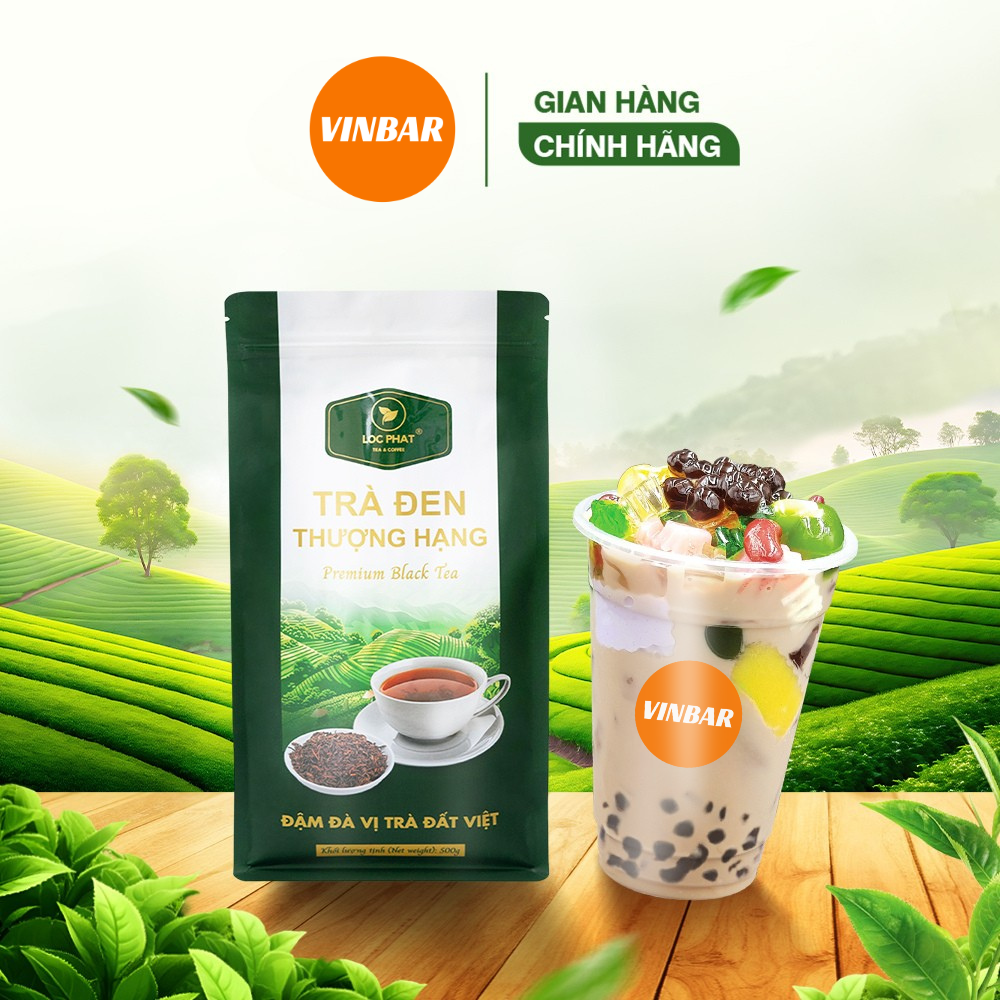 TRÀ ĐEN THƯỢNG HẠNG LỘC PHÁT 500GR