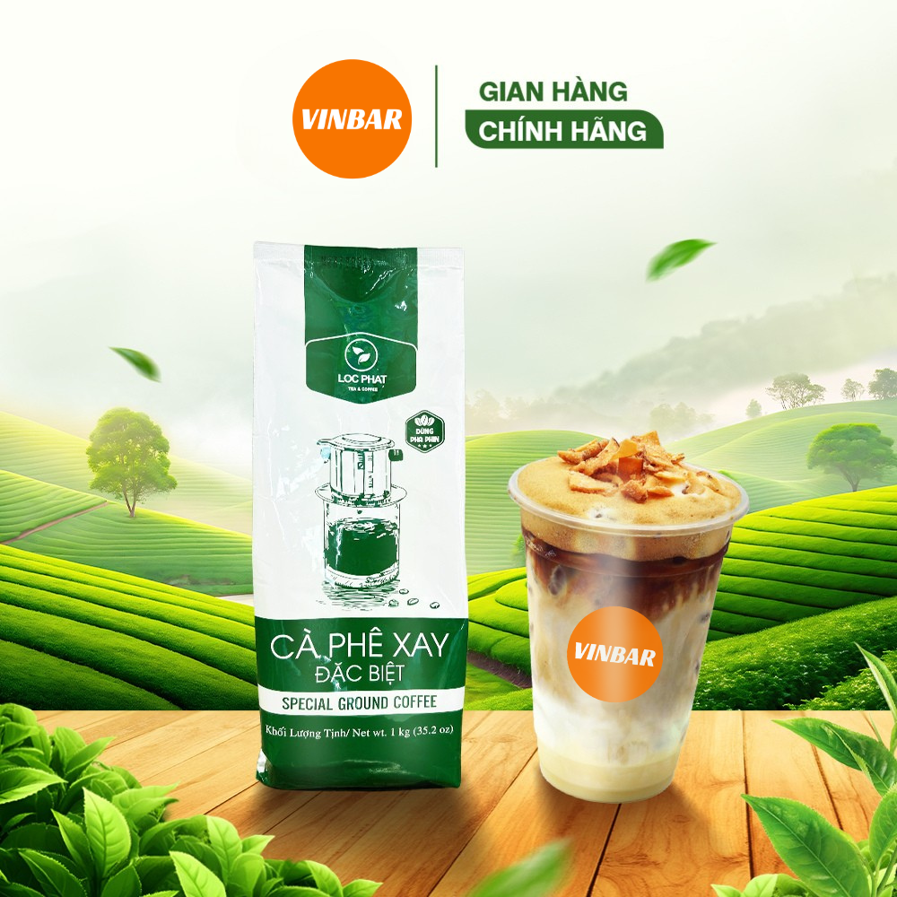 CÀ PHÊ XAY ĐẶC BIỆT LỘC PHÁT - PHA PHIN 1KG