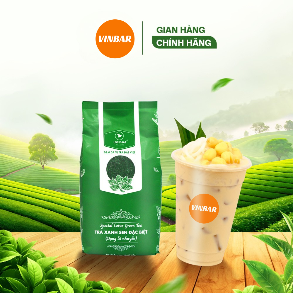 TRÀ XANH SEN ĐẶC BIỆT LÁ NHUYỄN LỘC PHÁT 1KG