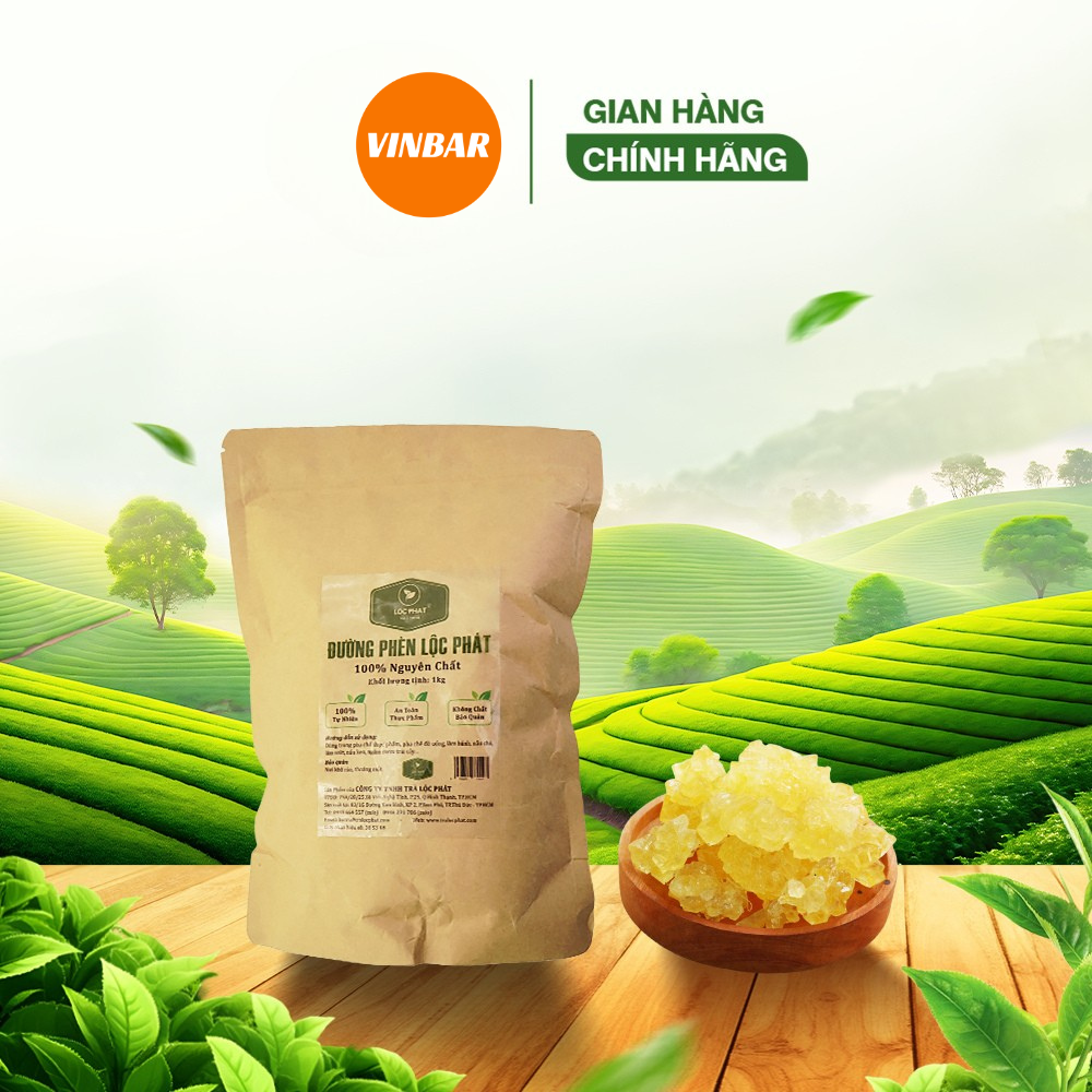 ĐƯỜNG PHÈN LỘC PHÁT 1KG